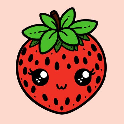 cute strawberry