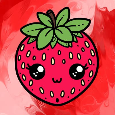 cute strawberry