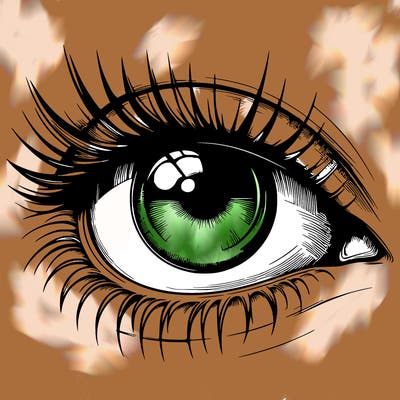 realistic eye