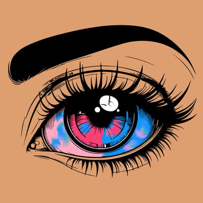 realistic eye