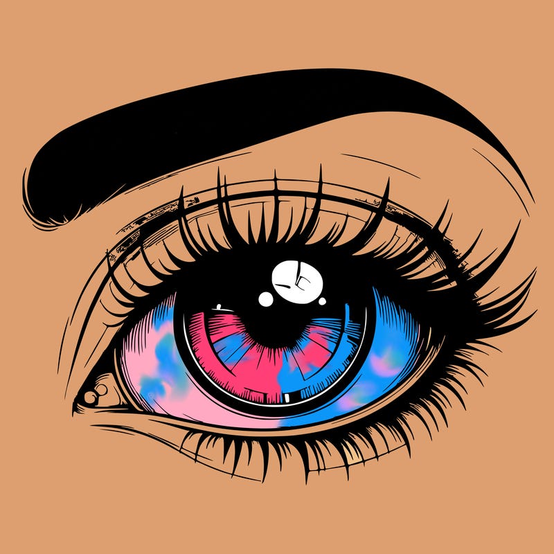 realistic eye
