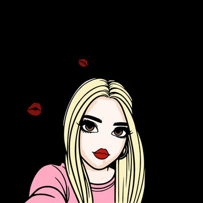 group of teen girls friends y2k up close in a selfie