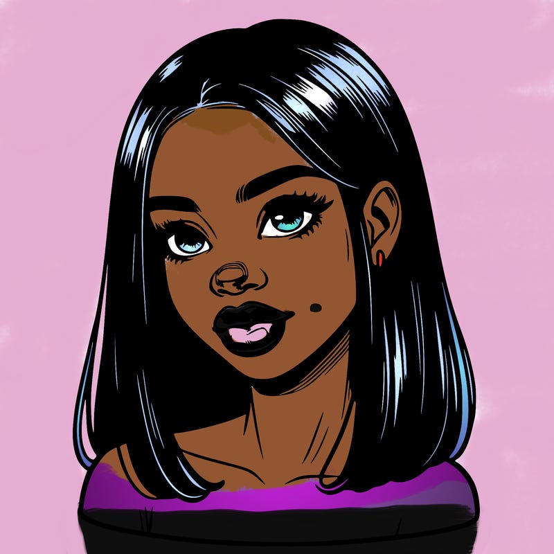 realistic black girl