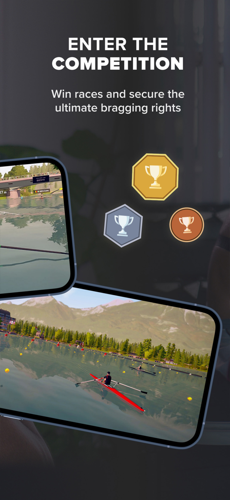 EXR | Virtual indoor rowing - Virtual rowing competition and racing in the EXR app.