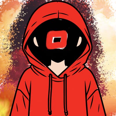 faceless girl in hoodie