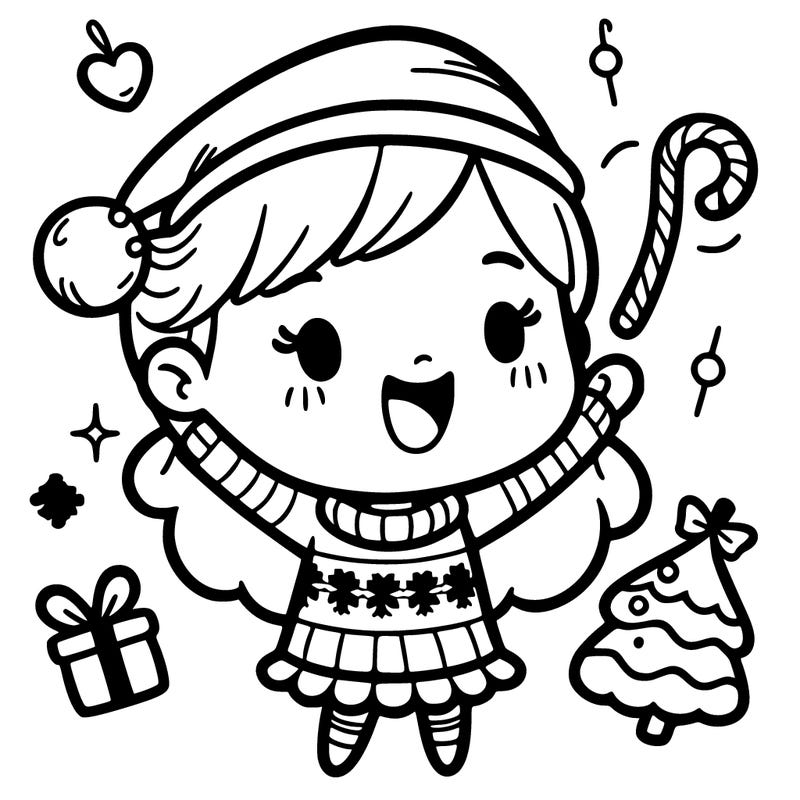 girl chrismas