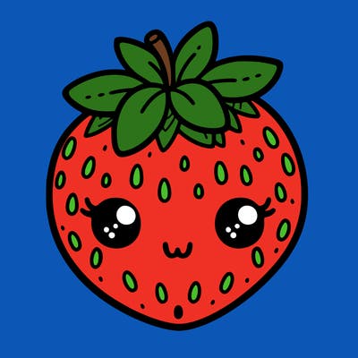 cute strawberry
