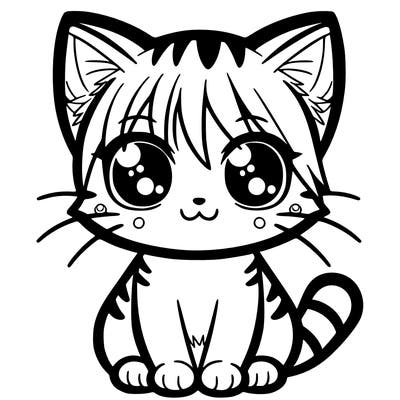 manga cat