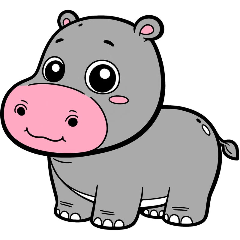 moo deng hippo