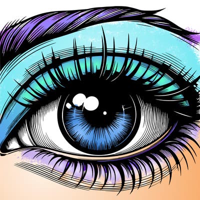 realistic eye