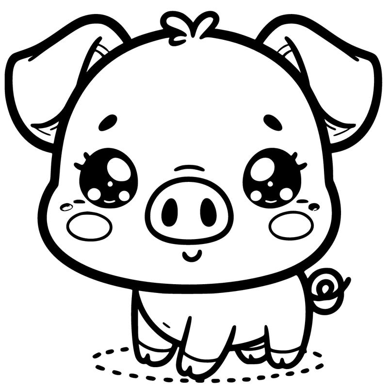 cute pig