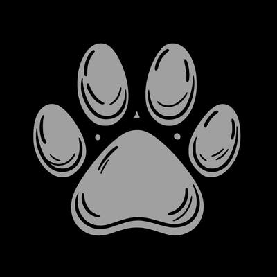 simple paw print