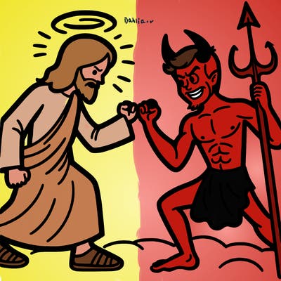 jesus versus the devil