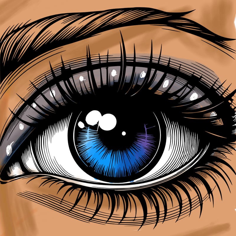 realistic eye