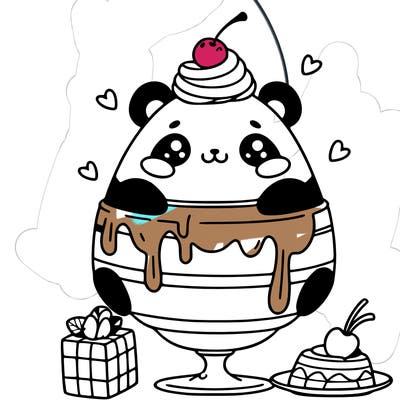 dessert panda