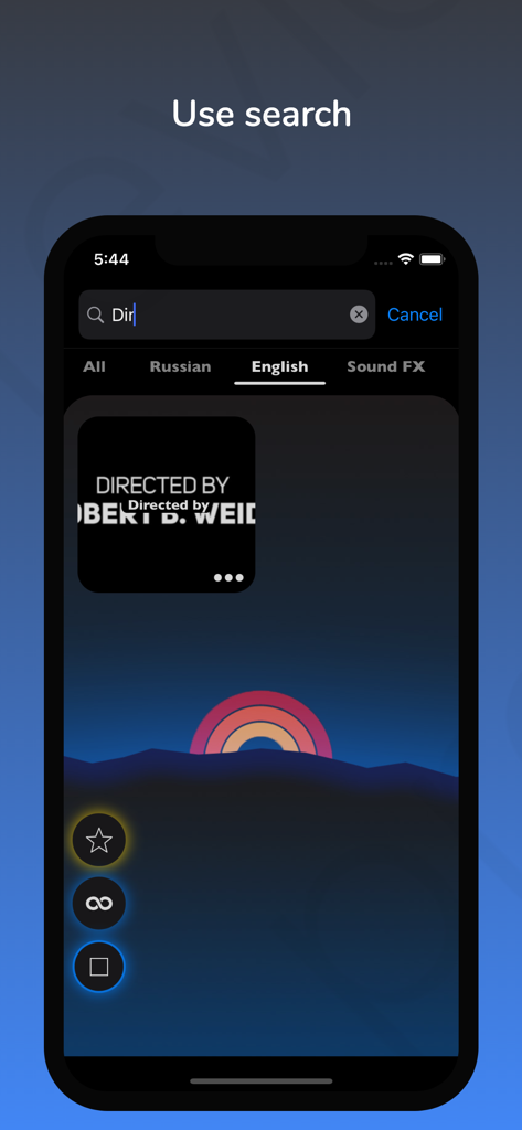 MemSound: Meme Soundboard - MemSound app search interface showing meme sound clips