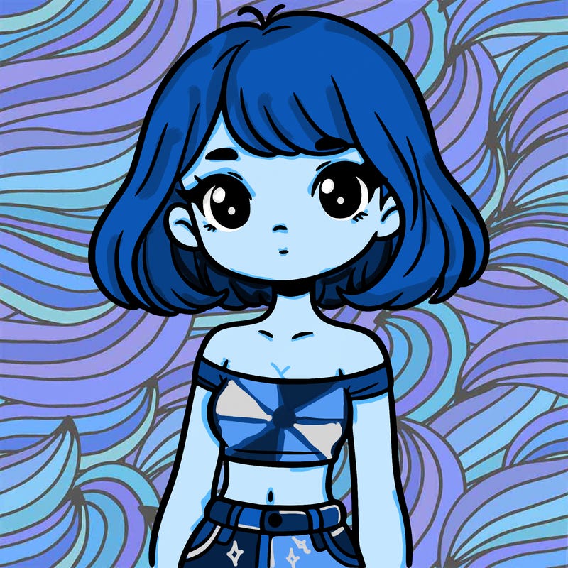 girl in a cute crop top