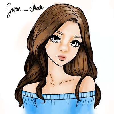 beautiful realistic girl