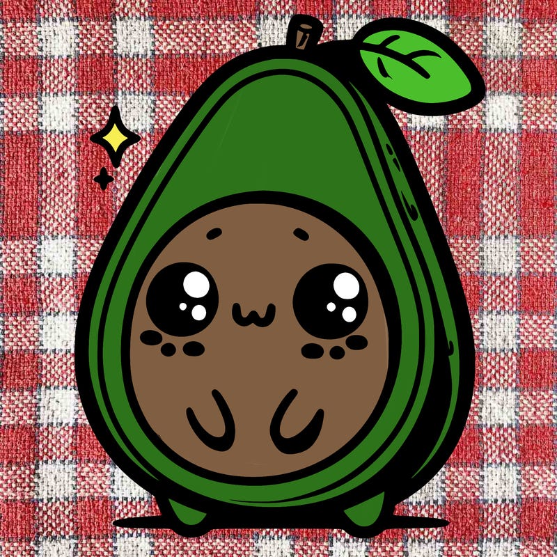 cute avocado