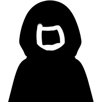 faceless girl in hoodie
