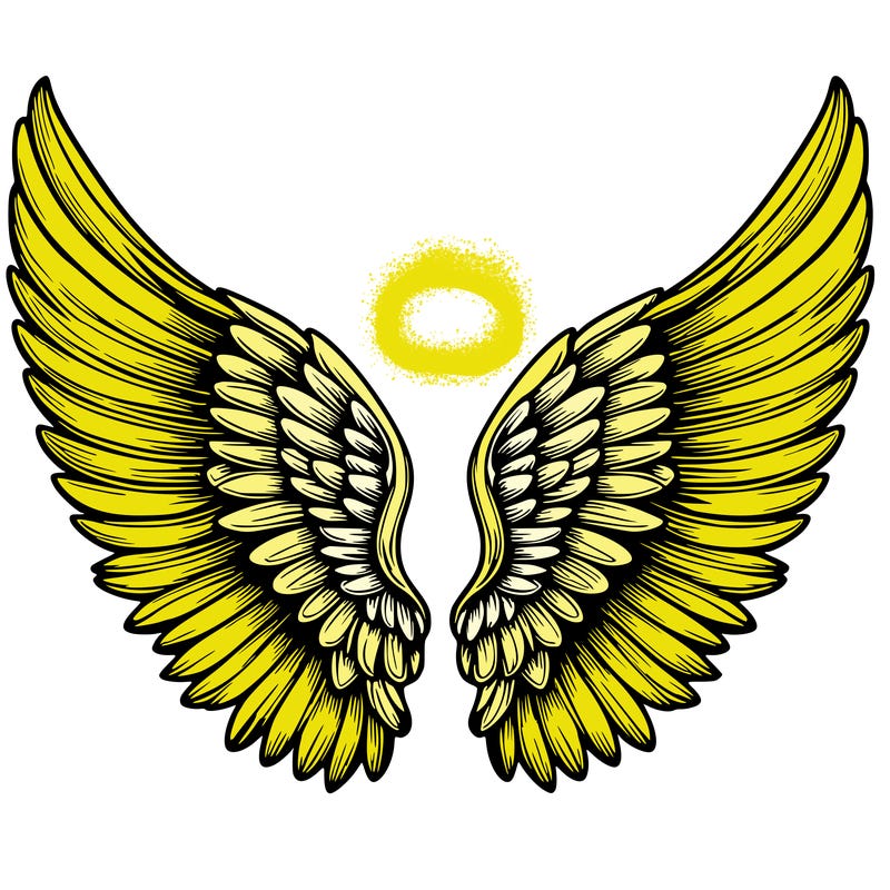 realistic angel wings 4 wings