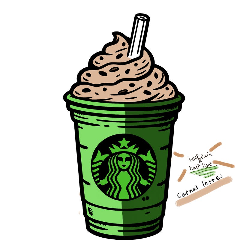starbucks, frappuccino