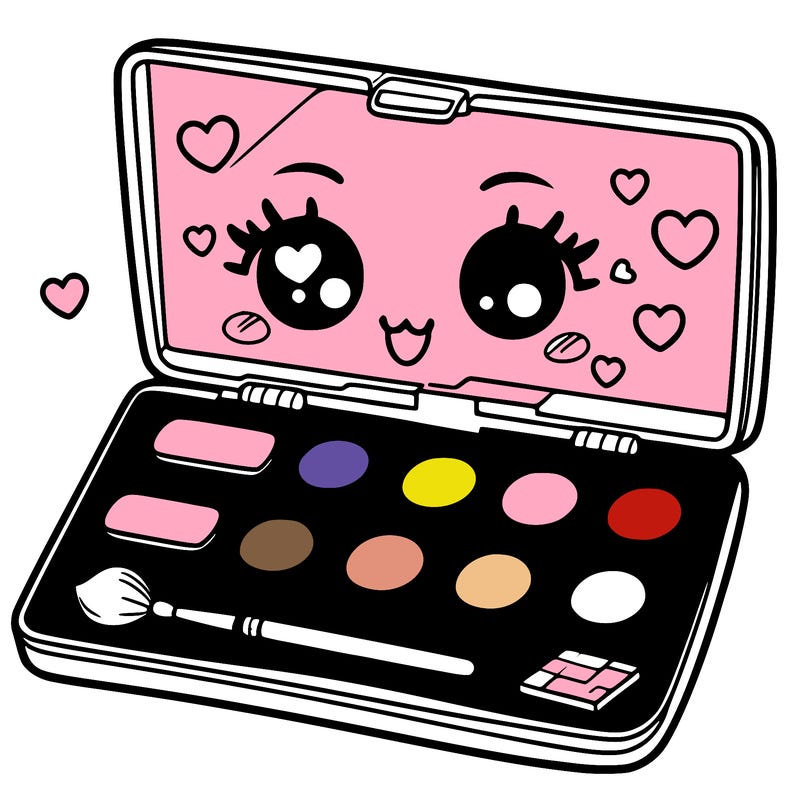 makeup pallet