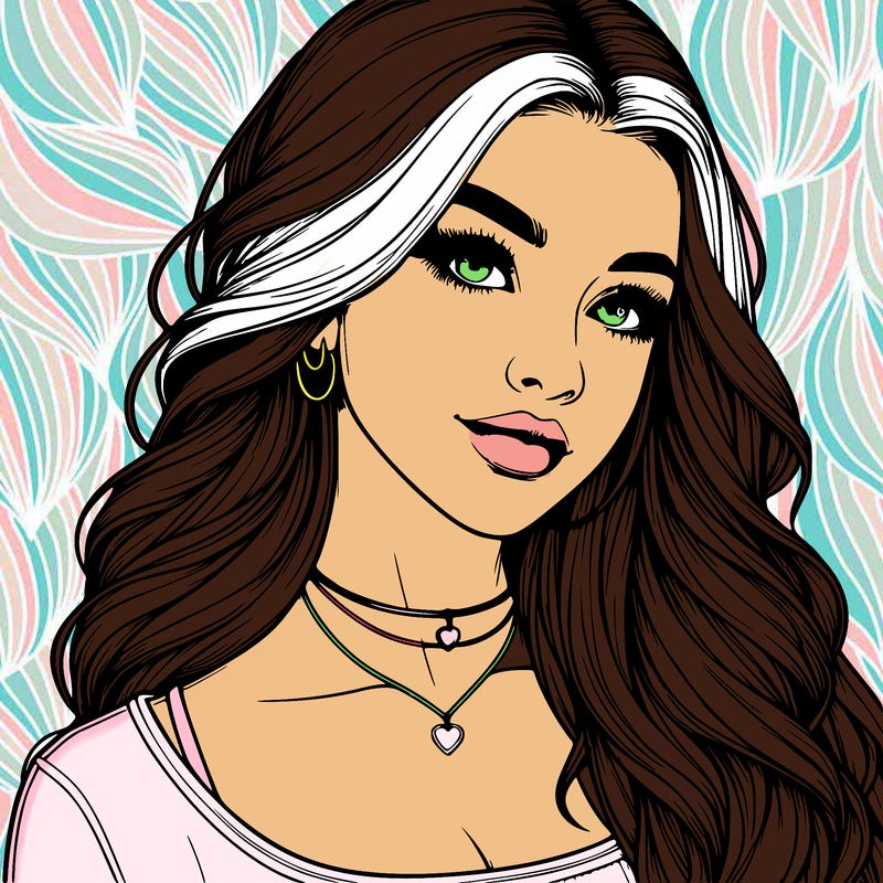 detailed realistic girl