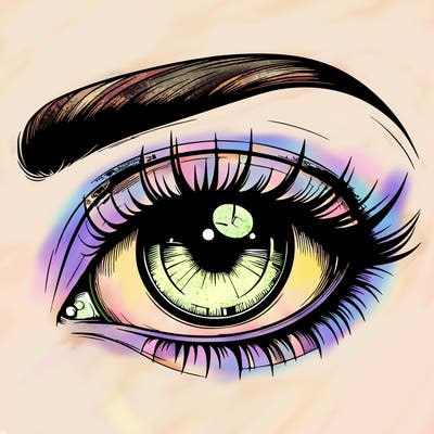 realistic eye