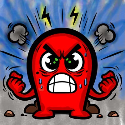 cartoon anger