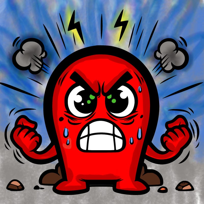 cartoon anger