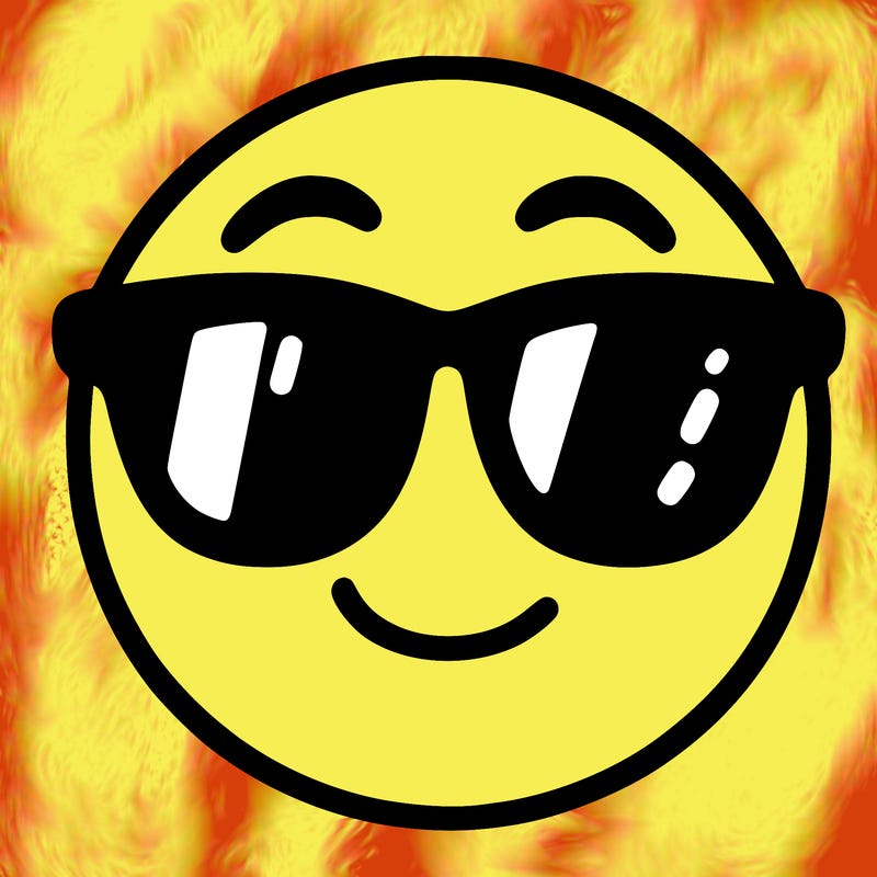 emoji with sunglasses