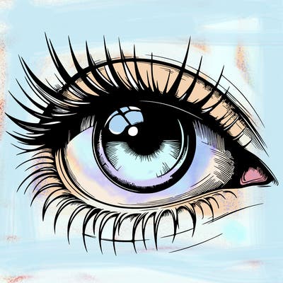 realistic eye