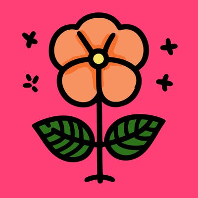 preppy flower