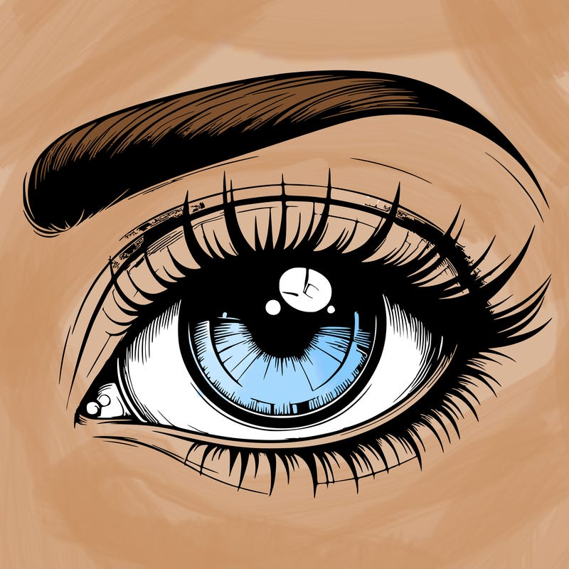 realistic eye