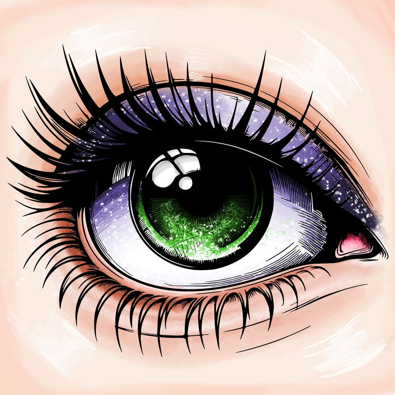 realistic eye