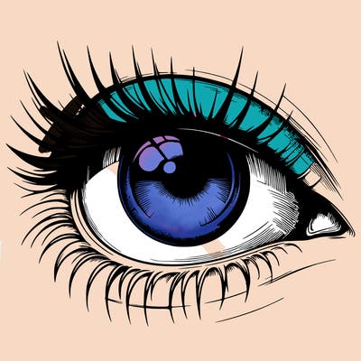 realistic eye