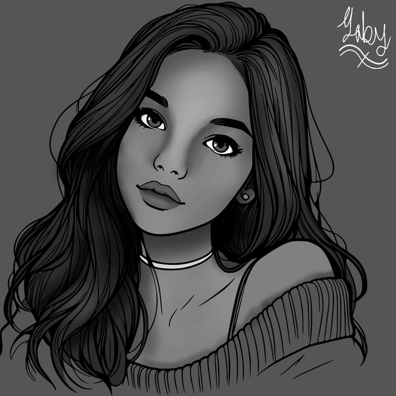 beautiful teenage woman realistic