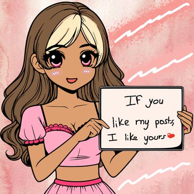 realistic pretty girl holding blank sign