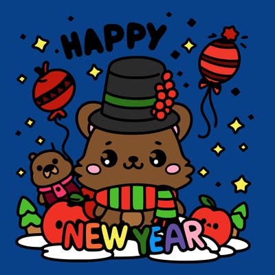 message : happy new year