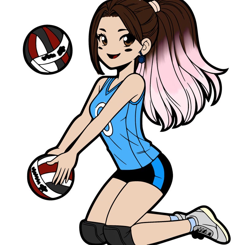 volleyball girl