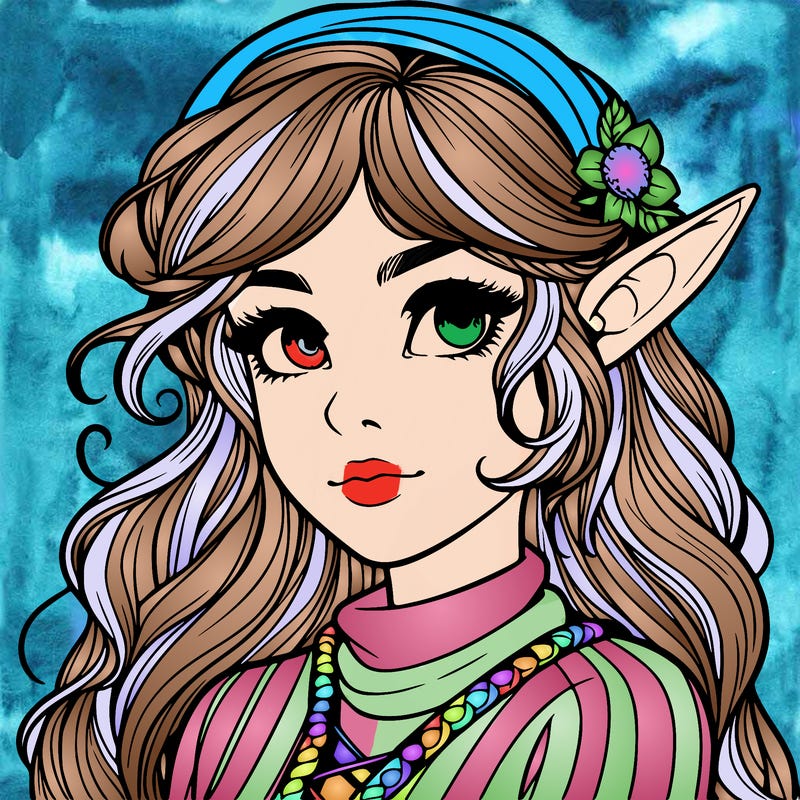 realistic elf girl