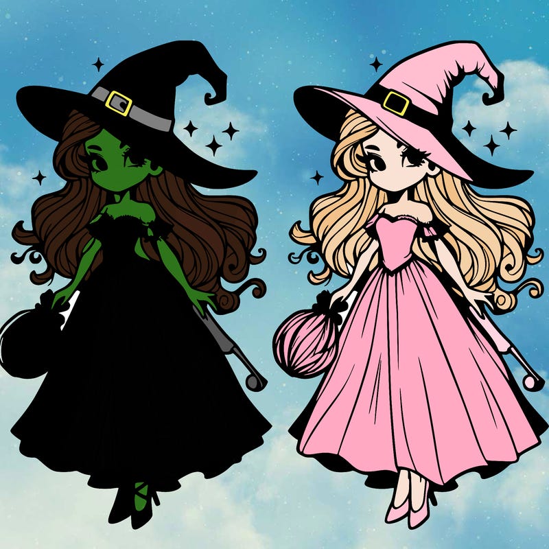 beautiful wicked witch. from wicked