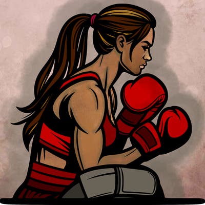 boxer girl