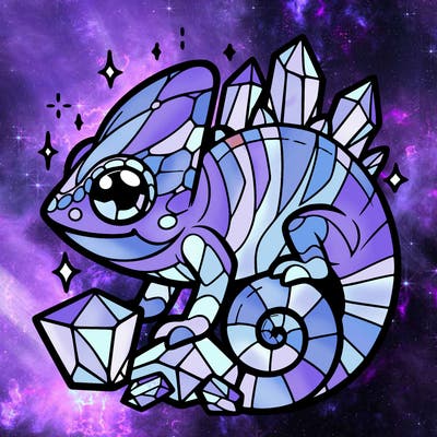 crystal chameleon
