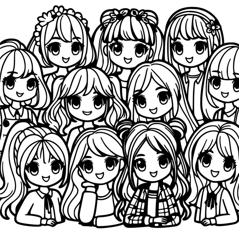 a girl group of ten