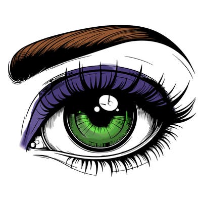 realistic eye