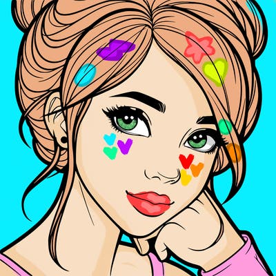 realistic woman