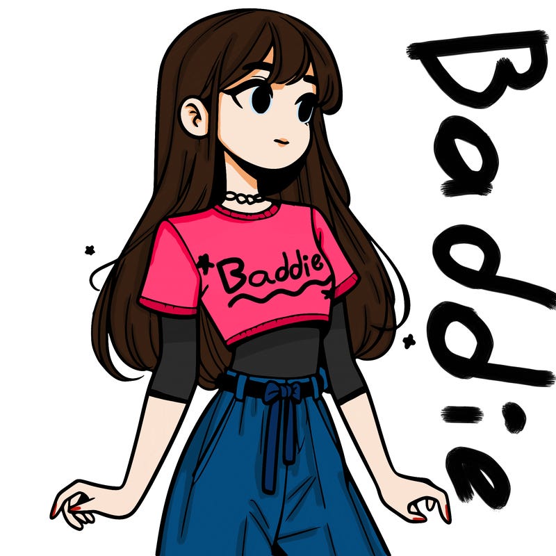 girl in a cute crop top