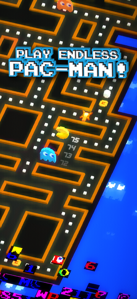 PAC-MAN 256 - Arcade Run - PAC-MAN 256 endless arcade gameplay featuring voxel art and the Glitch mechanic